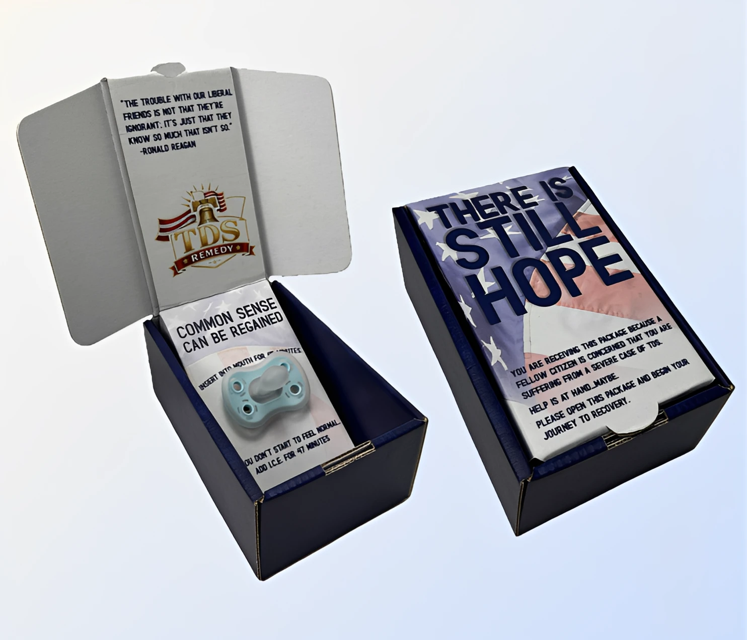Closed box with "There is Still Hope" text